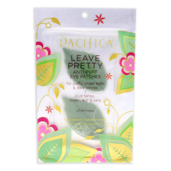 Leave Pretty Anti-Puff Eye Patches by Pacifica for Unisex - 1 Pair Mask - Picture 3 of 3